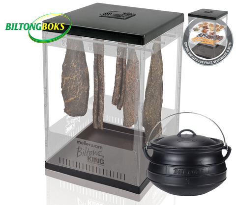 Biltong King Biltong Maker & Potjie Pot combo